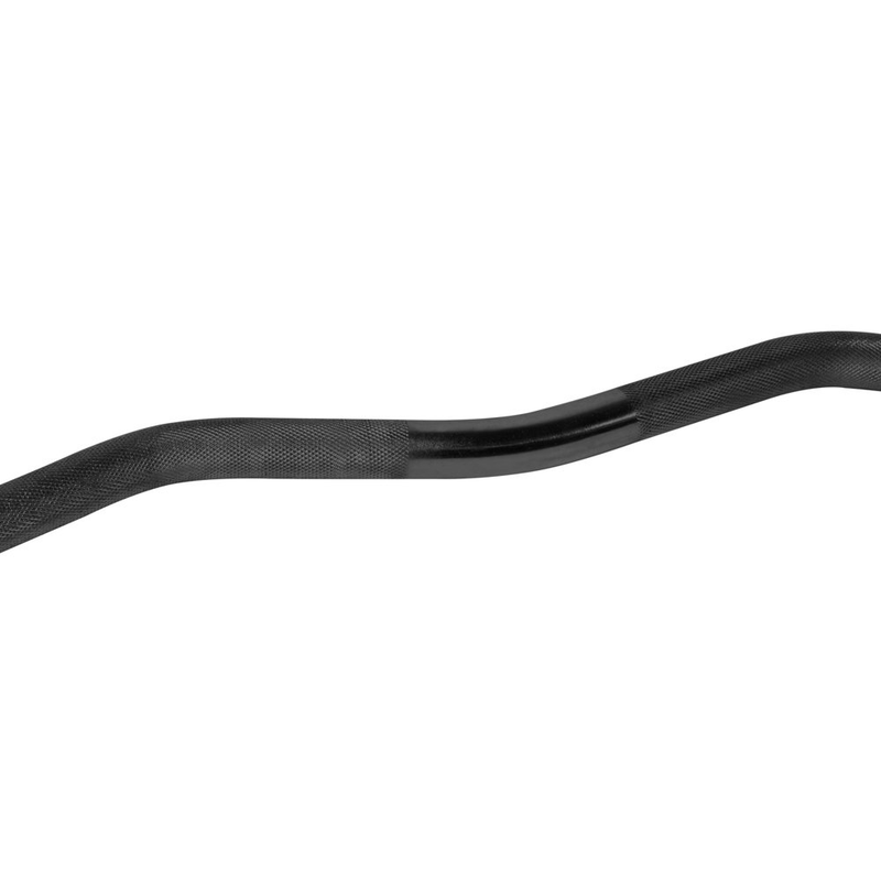 Standard Threaded Solid Easy Curl Bar, 47-Inch, Black