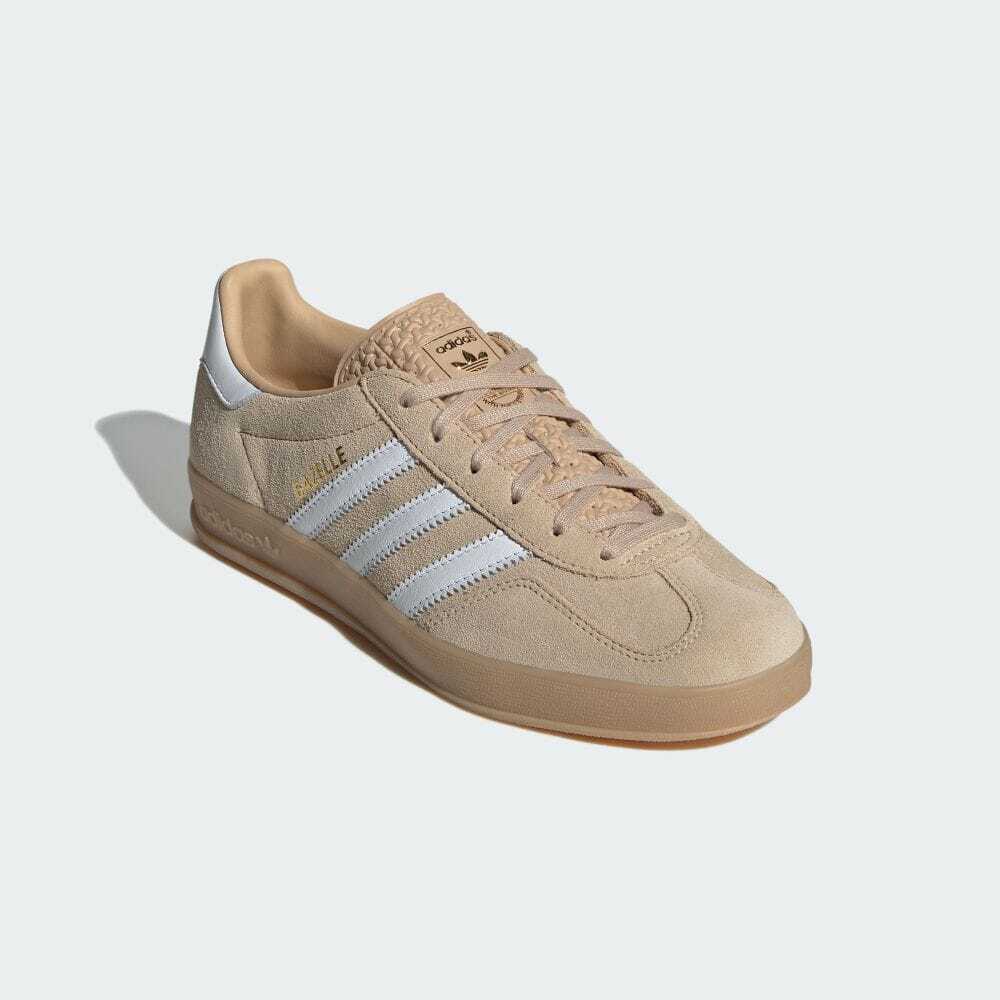 Pre-owned Adidas Originals Wmns Gazelle Indoor Wonder Beige Ih5482 Women's Size