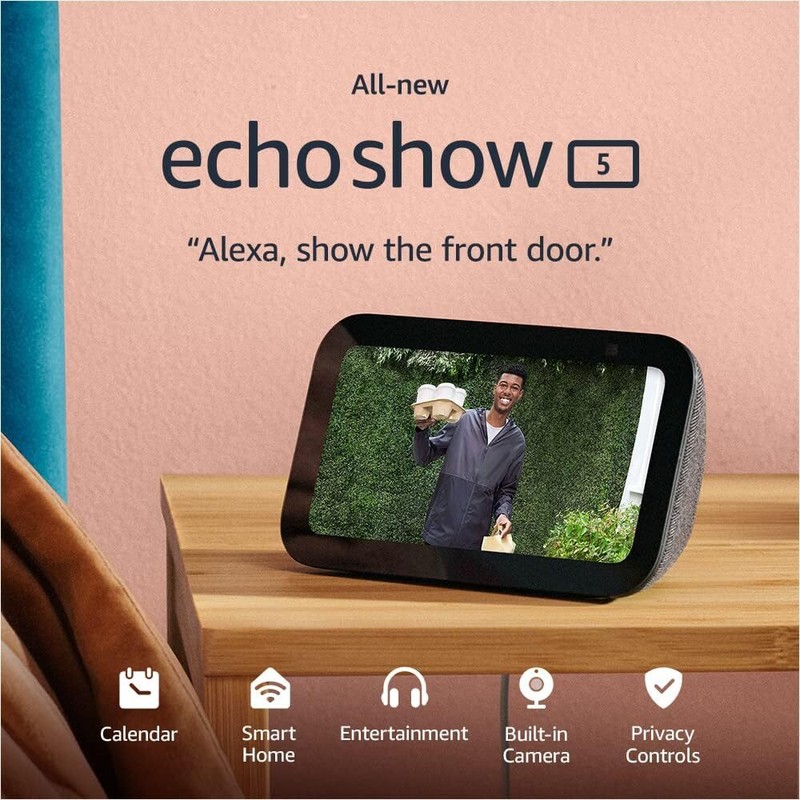 NEW Amazon Echo Show 5 3rd Gen (2023 release) Smart display and alarm clock