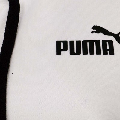

Puma Micro Tape Ft Logo Pullover Hoodie Женская белая повседневная спортивная верхняя одежда 8, Белый, Puma Micro Tape Ft Logo Pullover Hoodie