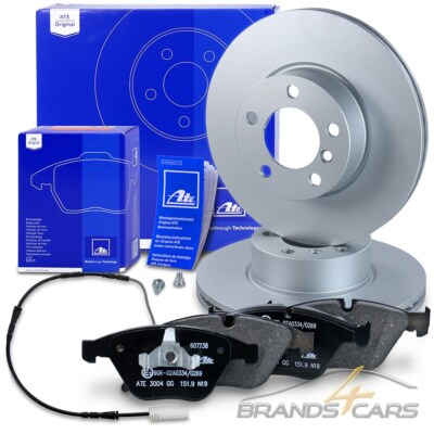 ATE BREMSSCHEIBEN Ø312 +BELÄGE+KONTAKT VORNE FÜR BMW 3-ER E90 E91 E92 E93