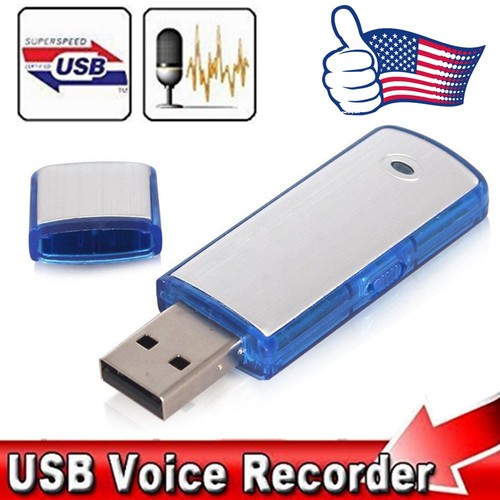 Spy Mini 8/16/32gb Usb Disk Pen Drive Digital Audio Voice Recorder Recording Us