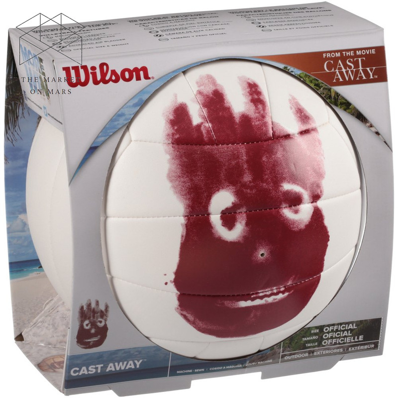 Wilson Cast Away Replica Outdoor Volleyball, Official Size ✅✅✅