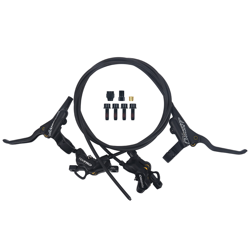 A Pair Tektro Orion HD-M745 4 Piston Hydraulic Disc Brakes a