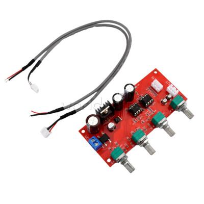 NE5532 Amplifier Board HIFI Stereo Bass Treble Volume Tone Control Preamplifier