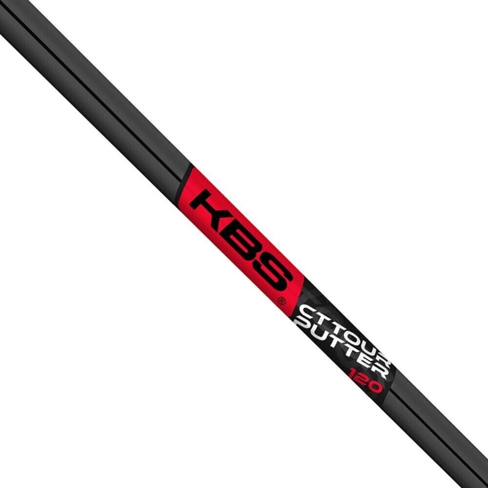 KBS CT Tour Straight Putter Shaft - Black Matte Finish - .355 Tip - Brand New