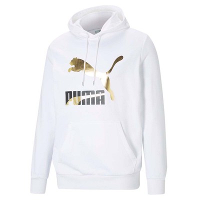 

Мужская толстовка с капюшоном Puma Classics Logo Размер  Повседневная верхняя одежда 530085-02, Белый