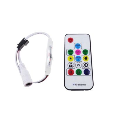 1Pcs SP103E Mini-RF Wireless Remote Controller for LED Strip WS2812B DC5V 