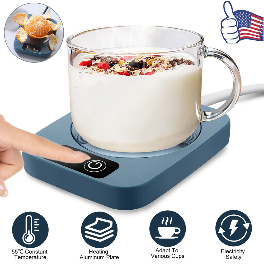 Coffee Tea Milk Drink Heater Pad Office Home Gift
