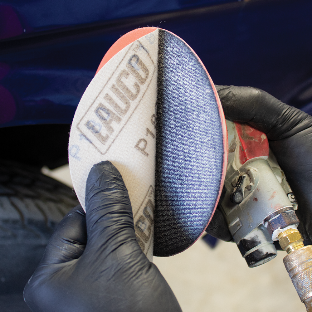 LAUCO Premium 6" Hook and Loop Ceramic Sanding Discs - 80 Grit (Box of 50)