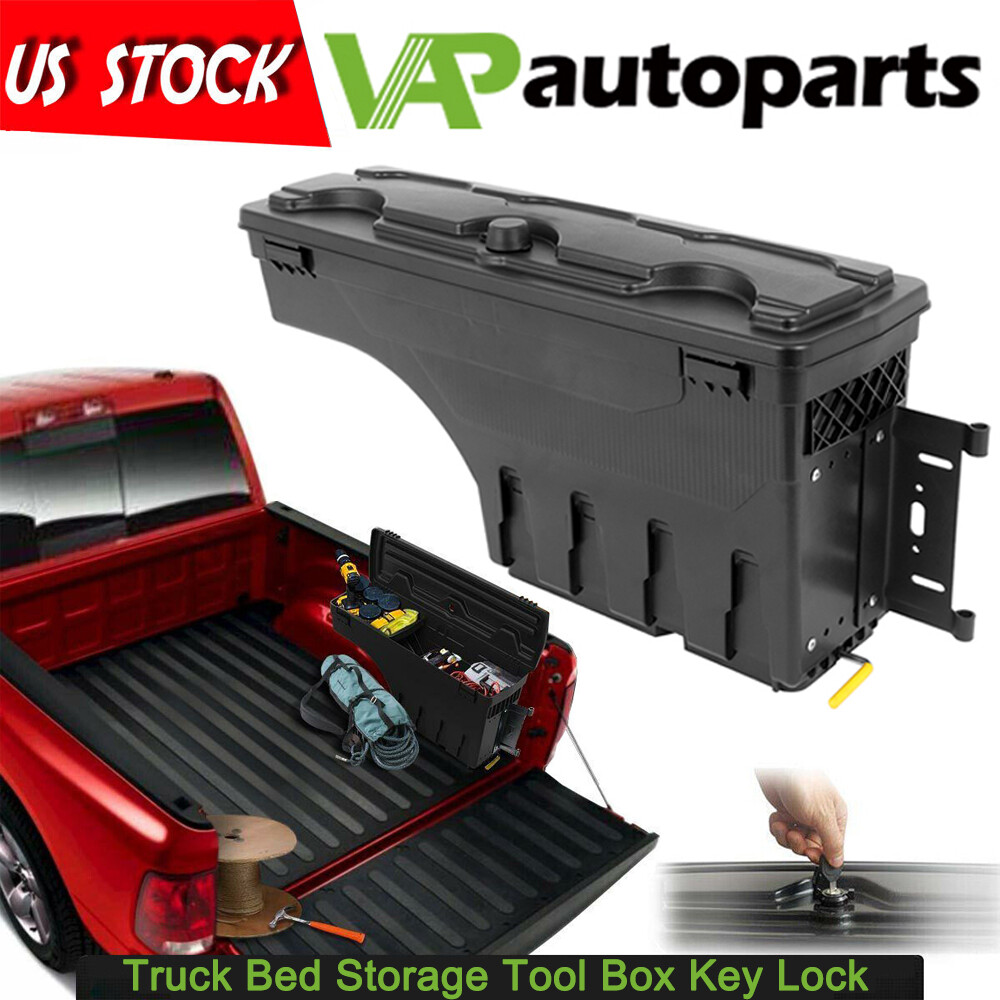 Truck Bed Storage Tool Box Right Side For 2007-2021 Toyota
