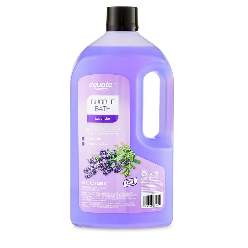 Bubble Bath, Lavender, 64 Fl Oz