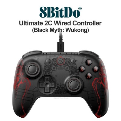 8Bitdo Ultimate 2C Wired & Wireless Controller Black Myth WuKong for PC Windows