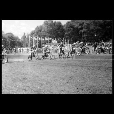 Photo M.001509 START 1976 HAWKSTONE PARK MX GP MOTO CROSS