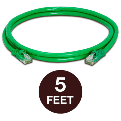 CAT5e Ethernet Cable Lan Modem Network CAT5 RJ45 Internet Green Patch Cord LOT