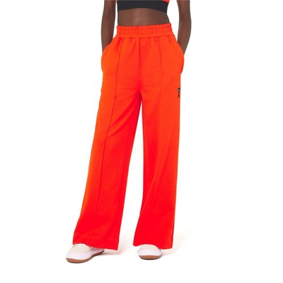 

Puma Ami X Wide Pants Женские оранжевые повседневные спортивные штаны 534076-95, Оранжевый, Puma Ami X Wide Pants