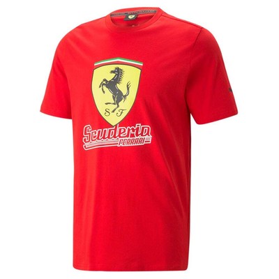 

Футболка Puma Sf Heritage с круглым вырезом и короткими рукавами, мужские повседневные топы размера  5381860, Красный, Puma Sf Heritage Crew Neck Short Sleeve TShirt
