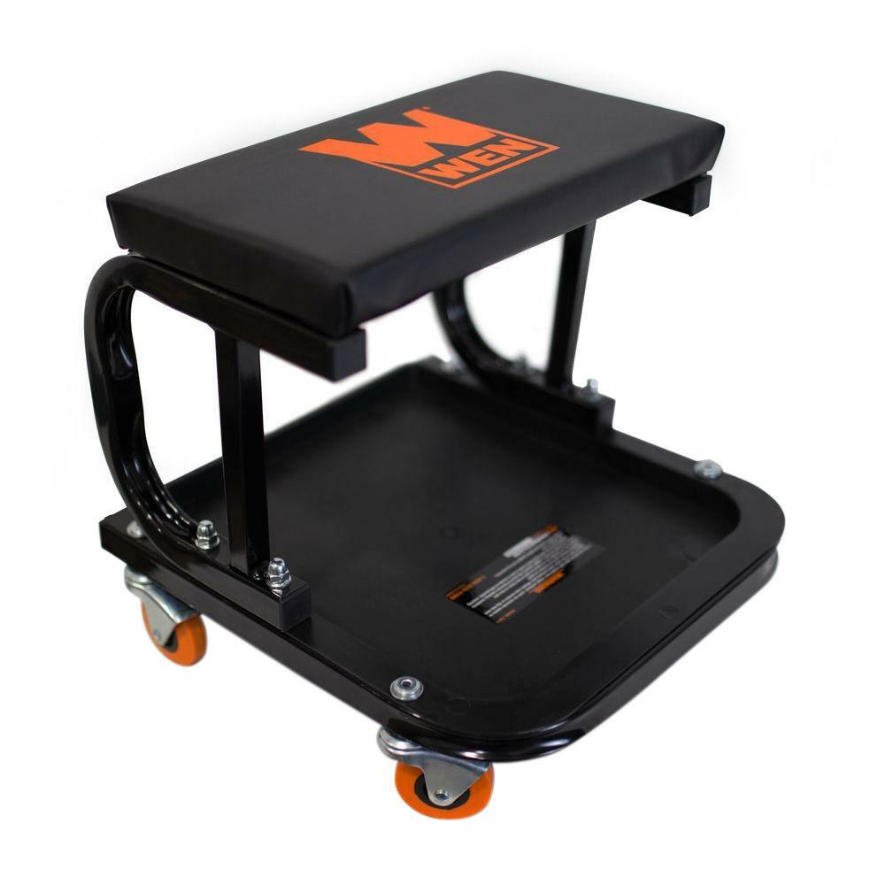 Rolling Creeper Seat Mechanic Stool Chair Garage Work Shop Tools Tray