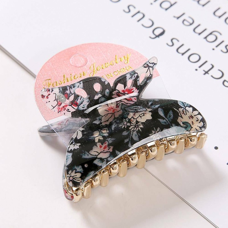 Women Acrylic Butterfly Clip Hair Clips Hair Claw Hair Accessories