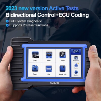 MUCAR VO7 Bidirectional OBD2 Scanner All System Auto Diagnostic Tool ECU Coding