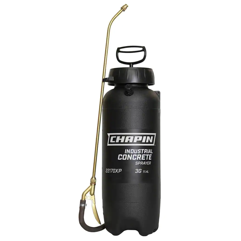 3 Gal. Industrial Concrete Sprayer for Curing Compounds, Form Oils, Waterproofin