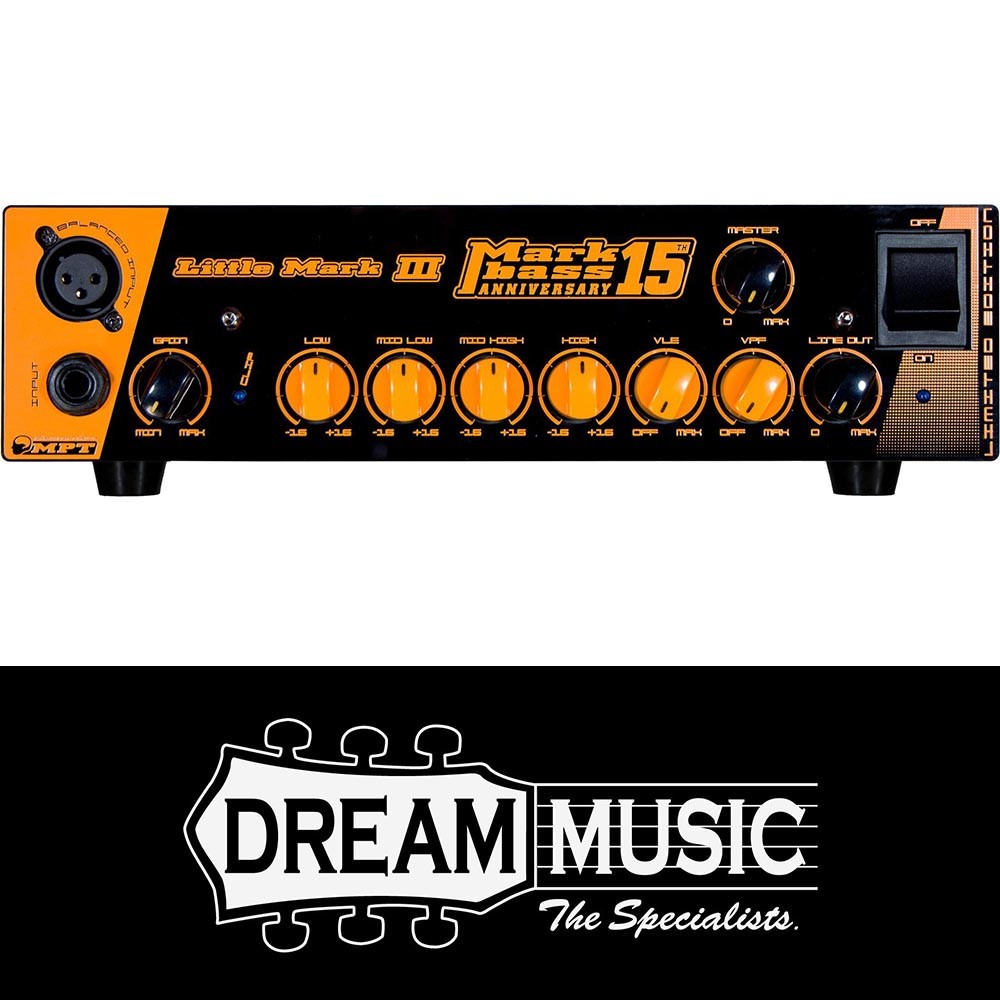 Mark Bass Little Mark Iii 15th Anniversary Bass Amplifier Head Rrp