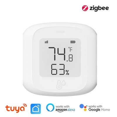 Tuya Smart WiFi/Zigbee Temperature Humidity Sensor Meter Remote Linkage Indoor.