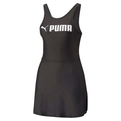 Женское черное повседневное платье без рукавов Puma Fit Training 52308101