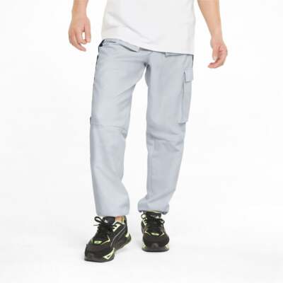 Мужские белые повседневные брюки Puma Cloud9 X Woven Pants 533945-07