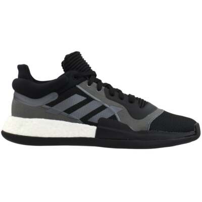 

Adidas Marquee Boost Low Basketball Мужские черные, серые кроссовки Спортивная обувь EH, Black;grey, adidas Marquee Boost Low Basketball