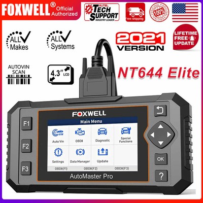 Foxwell NT644 E Full System All-make OBD OBD2 Car Diagnostic Tool Auto Scanner