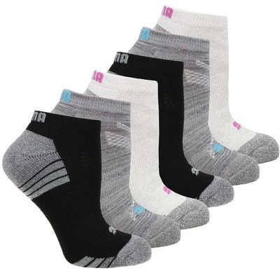 

Puma 6Pack Terry Low Cut Socks Women Size  Носки 85919102, Grey