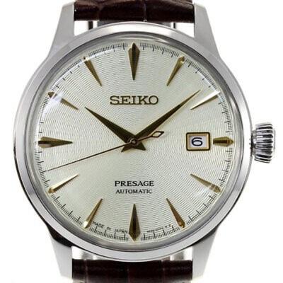 Pre-owned Seiko Presage Sary109 Champaign Gold Mechanical Automatic Men's Watch Japan