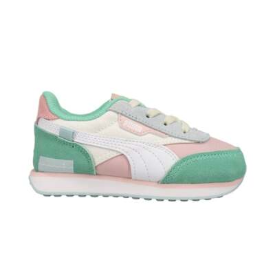 

Зеленые кроссовки Puma Future Rider Acnh Ac Infant Girls Повседневная обувь 383078-01, Зеленый, Puma Future Rider Acnh Ac Infant