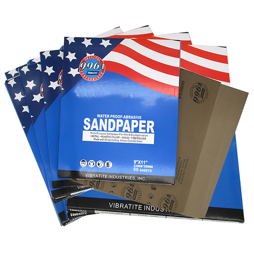 Wet and Dry Sandpaper Sanding Sheets 60-10000 Grit Sand Paper Waterproof Auto