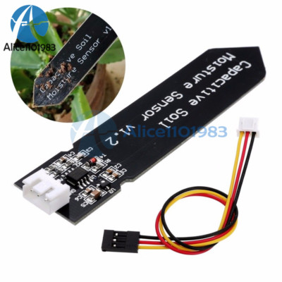 1/2/5/10PCS Analog Capacitive Soil Moisture Sensor Corrosion Resistant  V1.2