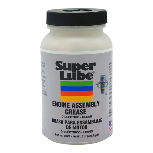 _Super Lube Engine Assembly Grease-NLGI 0 Waterproof, Anti-Seize 8oz Brush Bottl