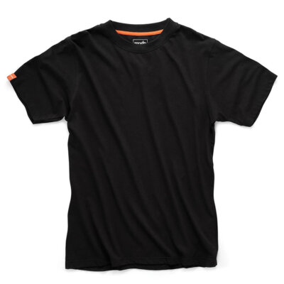Scruffs Eco Worker T-Shirt Plain Mens 100% Cotton Breathable Work Shirt Trade 
