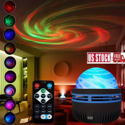 Astronaut Night Lights LED Galaxy Projector Lamp Space Nebula Starry Projection