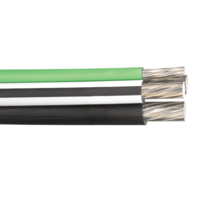 4/0-4/0-4/0-2/0 Aluminum Mobile Home Feeder Direct Burial Cable (200 Amp) 600V