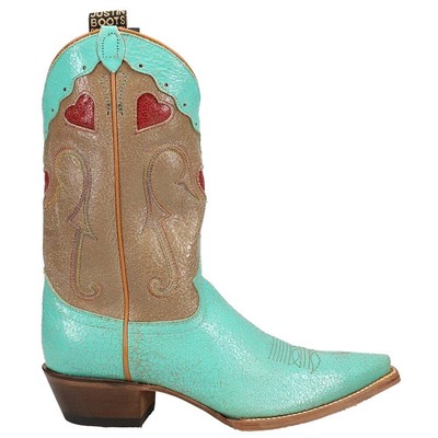 

Justin Boots Mosaic Graphic Pointed Toe Cowboy Womens Blue Casual Boots L4457, Синий, Justin Boots Mosaic Graphic Pointed Toe Cowboy