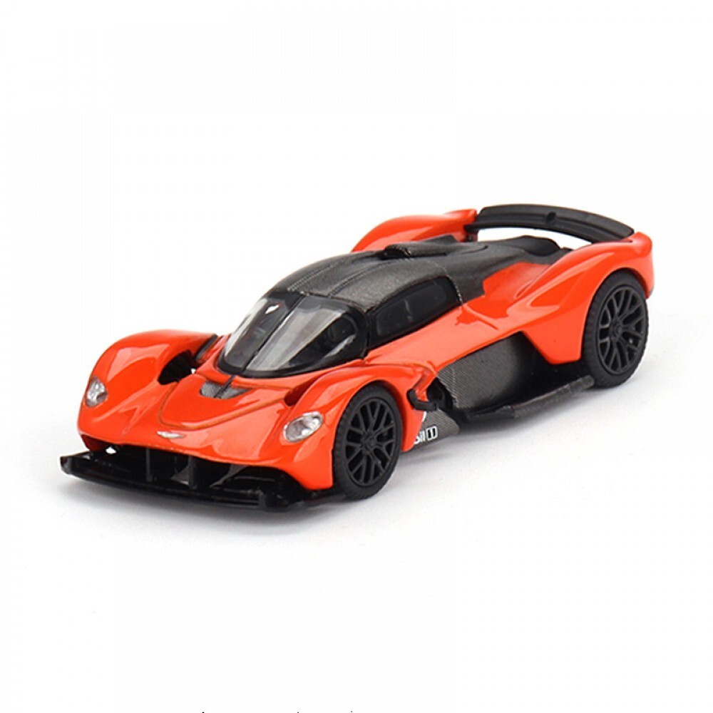 MINI GT アストンマーチン・ヴァルキリー チェイスカー Mini GT 1:64 Diecast Model Car Aston Martin Valkyrie Maximum