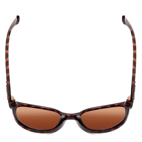 Pre-owned Smith Cheetah Lady Sunglasses Tortoise Brown Gold/cp Polarized Green Mirror 54mm In Multicolor