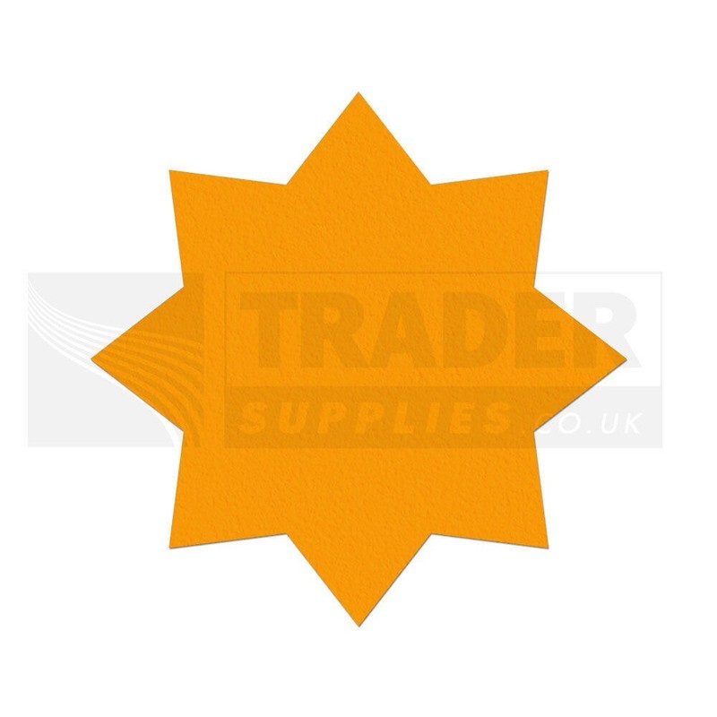 60 Stelle Fluorescenti Adesive Da 10,2 Cm – Flash Stars Colorate Assortite, Ideali Per Promozioni, Cartelli Vendita E Decorazioni Negozio