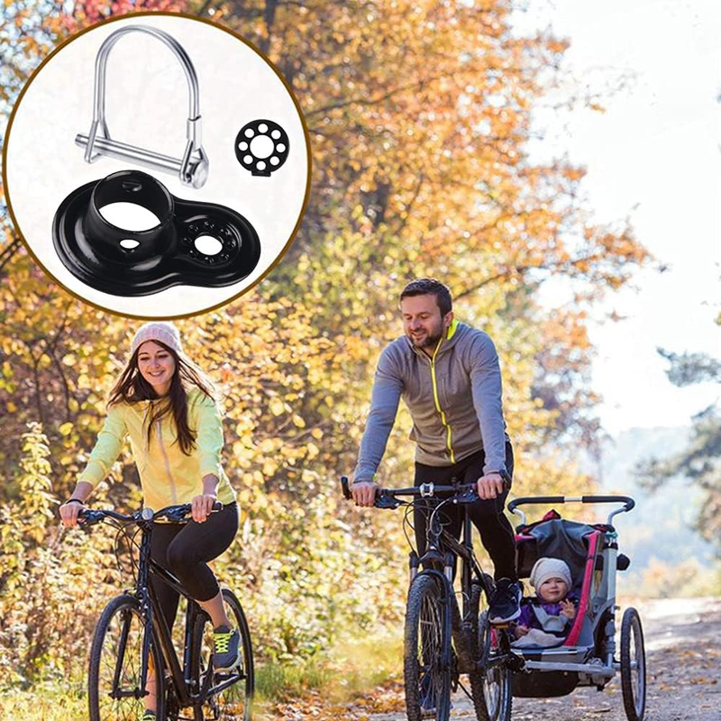 Bike Trailer Coupler Hitch 2-Pack: Compatible with Instep & Schwinn Trailers