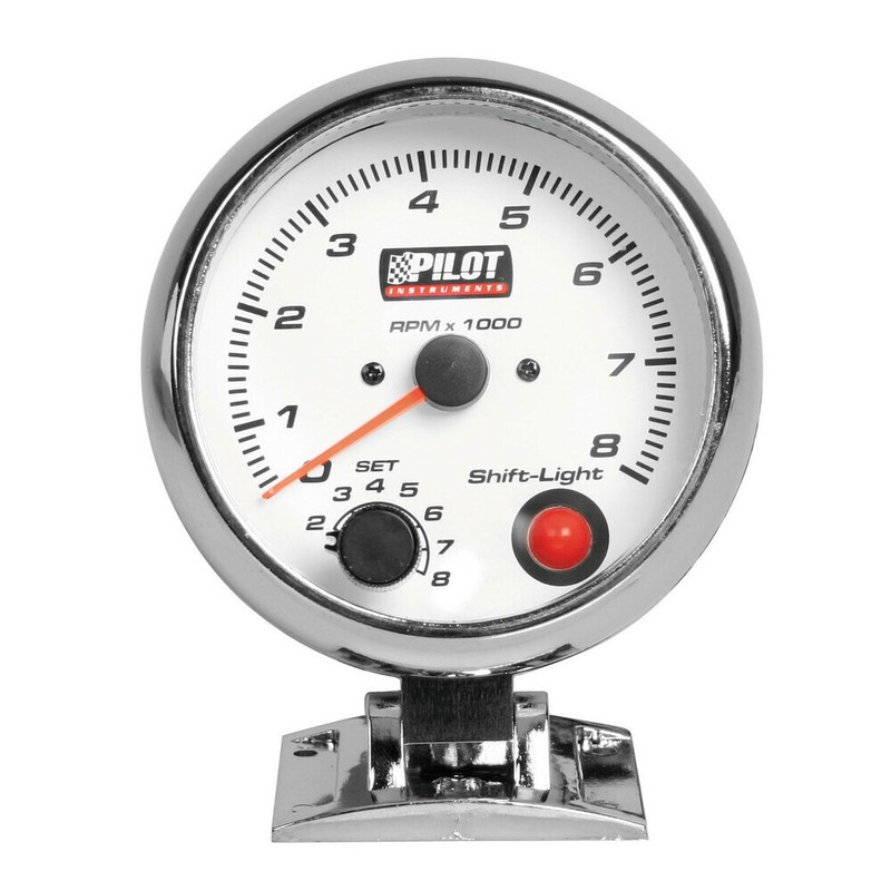 Indicateur Compte-Tours 0-8000 Rpm 3/4/6 Cylindres RÃ©TroÃ©ClairÃ© 95mm 12v