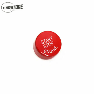 Hot Red Engine Start Stop Push Button Cover Trim for BMW 2019-2021 X3 G01 X4 G02