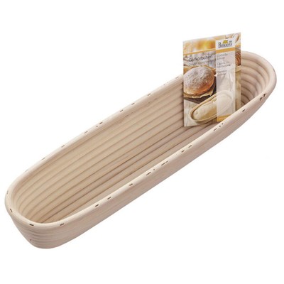 Birkmann Gärkörbchen Baguette Gär Körbchen Gärkorb Brotkorb Peddigrohr 38 cm
