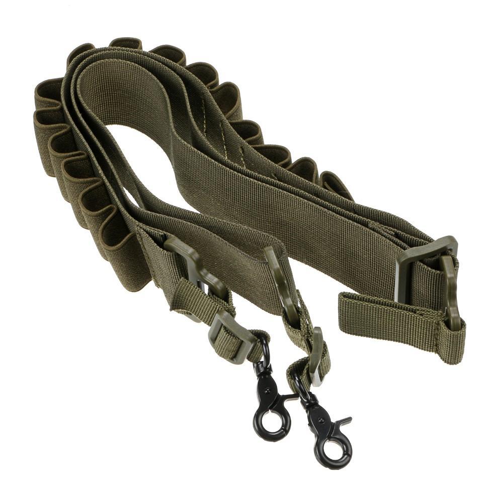 Adjustable Hunting Tactical 2 Point Gun Shotgun Sling Bungee Gun Strap