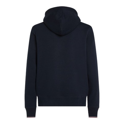 Pre-owned Tommy Hilfiger Sweatshirts Universal Men  Mw0mw32673dw5 Navy Blue